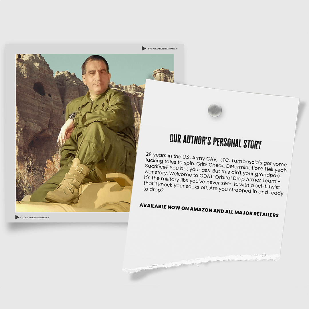 Photo of the author, with a little paragraph about the book.